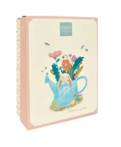 Boite à musique rose LAPIN CIBOULETTE - 20 cm