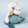 Coffret peluche d'activités Yoca le koala et son bébé - 25 cm