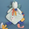 Coffret peluche dinosaure vert - Attache-tetine Filou - 23 cm