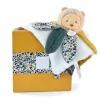 Doudou LION avec pétales - BOH'AIME - 27 cm