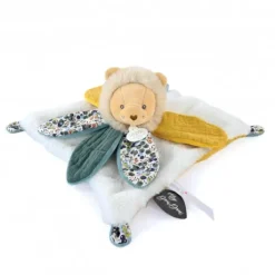 Doudou LION avec pétales - BOH'AIME - 27 cm