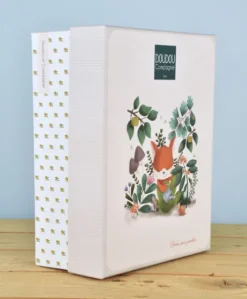 DOUDOU plat Renard Romarin - 27 cm