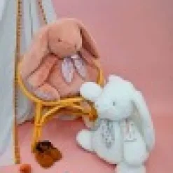 Lapin geant - LAPIN DOUDOU 42 cm - Blanc