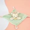 Mini Doudou hérisson plat vert - 19 cm - Sans boite