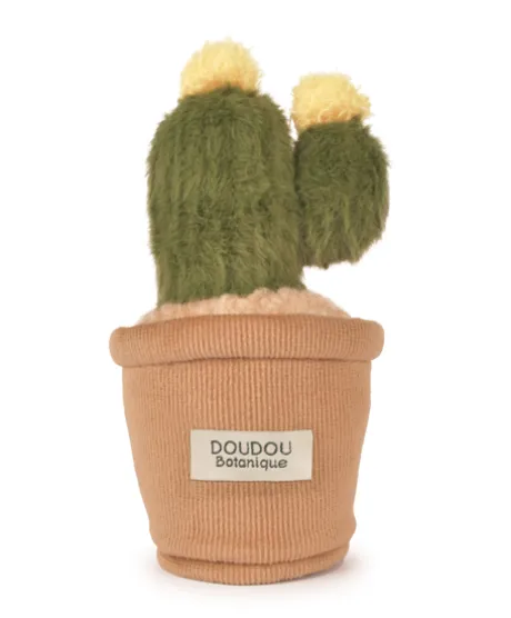 Peluche fleur - 9 cm - Botanique - Cactus Vert