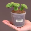 Peluche fleur - 9 cm - Botanique - Pot Violet