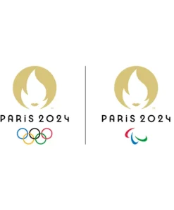 Peluche géante Mascotte Officielle Jeux Paralympiques Paris 2024 - 130 cm - Fabriquée en France