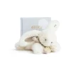 Peluche Lapin Bonbon Taupe - 16 cm