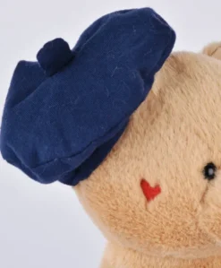 Peluche Ours avec rose - Le Romantique - 25 cm