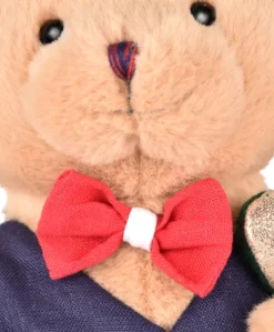 Peluche Ours beige- Célébration - 25 cm