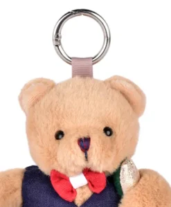 Peluche Ours beige- porte-clé - Célébration - 15 cm