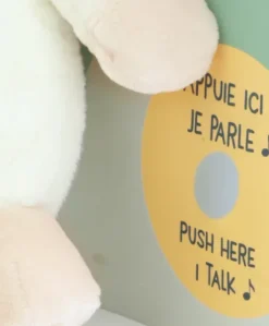 Peluche poule - 17 cm - DOUDOU de la ferme avec boite sonore
