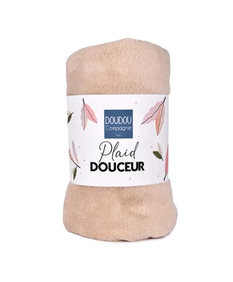 Plaid douceur 70*100cm - Beige