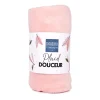 Plaid douceur 70*100cm - Rose