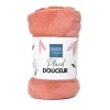 Plaid douceur 70*100cm - Terracotta