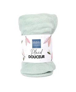 Plaid douceur 70*100cm - Vert