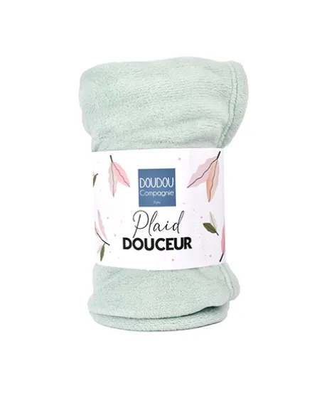 Plaid douceur 70*100cm - Vert