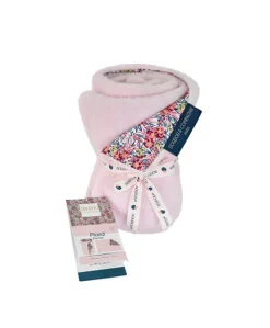 Plaid rose douceur - BOH'AIME 70x100 cm