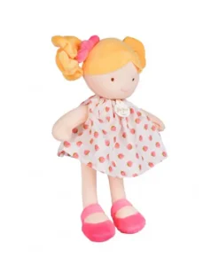 Poupee tissu PRETTY - Fraise - 28 cm