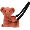 Sac bandouliere - Ours en peluche terracotta - 30 cm