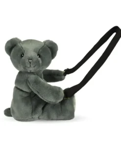 Sac bandouliere - Ours en peluche Vert Kaki - 30 cm