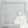 Tapis de Parc Licorne - gris - 100 x 100 cm